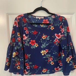 Women’s floral blouse shirt